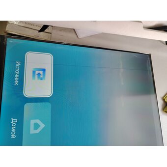  УЦ Телевизор TOPOMAX TM50UDSBK черный (плохая упаковка, не видит hdmi, полоса на экране) 