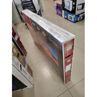  УЦ Телевизор TOPOMAX TM50UDSBK черный (плохая упаковка, не видит hdmi, полоса на экране) 