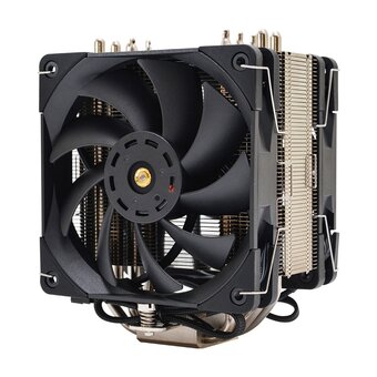  Кулер Thermalright True Spirit 120 Plus (TRUE-SPIRIT-120-PLUS) Soc-AM5/AM4/1151/1200/2066/2011/1700 черный 4-pin 29.6dB Al+Cu 585gr Ret 