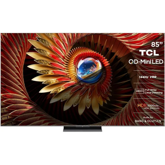  Телевизор TCL 85C8K черный 