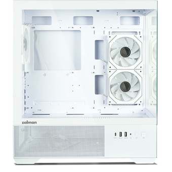  Корпус ZALMAN Chronix, ATX, White, Window, 1xCombo (3.5’’ or 2.5’’), 1x3.5’’HDD, 2x2.5’’SSD, 1xUSB2.0, 1xUSB3.0, 1xUSB Type-C 