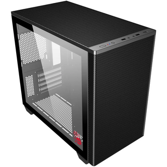  Корпус Bloody BD-CC117F черный без БП mATX 5x120mm 1xUSB2.0 1xUSB3.0 audio bott PSU 