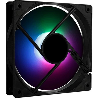  Вентилятор Aerocool Frost 12 PWM, FRGB (120мм, 18.2-27.5 dB, 500-1500rpm, 4 pin, подсветка) RTL 