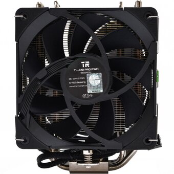  Кулер Thermalright True Spirit 120 Plus (TRUE-SPIRIT-120-PLUS) Soc-AM5/AM4/1151/1200/2066/2011/1700 черный 4-pin 29.6dB Al+Cu 585gr Ret 