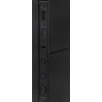  Моноблок IRU Tactio (2031879) 23.8" Full HD i5 12450H (2) 16Gb SSD512Gb noOS GbitEth WiFi BT 120W Cam черный 1920x1080 
