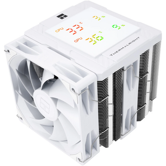  Кулер Thermalright Peerless Assassin 120 Digital, ARGB White LGA115X/1200/1700/1851AM4/AM5 (Dual Tower, 2x120mm ARGB PWM Fan, медное основание) 