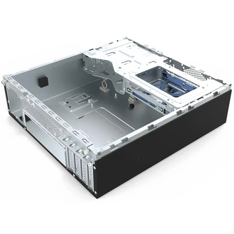  Корпус Foxline FL-203 mATX Desktop w/o PSU, 2xUSB3.0, toolless, Black, 8cm. fan, no powercord 