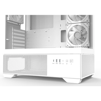  Корпус ZALMAN Chronix, ATX, White, Window, 1xCombo (3.5’’ or 2.5’’), 1x3.5’’HDD, 2x2.5’’SSD, 1xUSB2.0, 1xUSB3.0, 1xUSB Type-C 