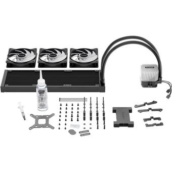  СВО be quiet! Light Loop (BW022) 360mm (250W, Black, ARGB/ Fans: 3x120mm, 61.8CFM, 36.8dBA, 2100RPM 