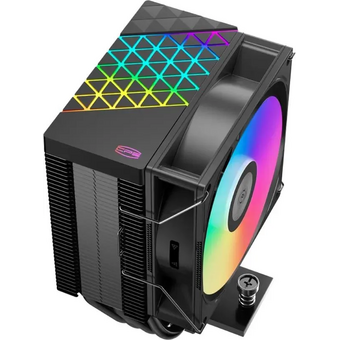  Кулер PcCooler R400 BK ARGB (R400-BKAWYX-US) Soc-AM5/AM4/1200/1700/1851 черный 4-pin 18-30dB Al+Cu 180W Ret 