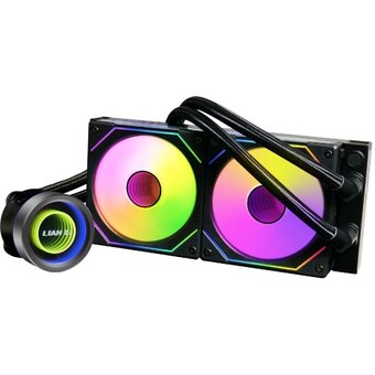  СВО Lian-Li GA II Trinity 240 SL-INF ARGB (G89.GA2T24INB.R0) Soc-AM5/AM4/1200/1700/1851 черный 4-pin 29dB Al+Cu Ret 