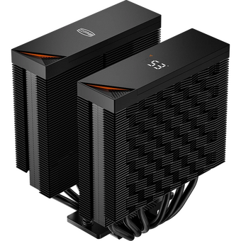  Кулер PcCooler RT620 Digital BK (RT620-BKNWYL-GL) Soc-AM5/AM4/1151/1200/2066/1700 черный 4-pin 34.9dB Al+Cu LCD 265W Ret 