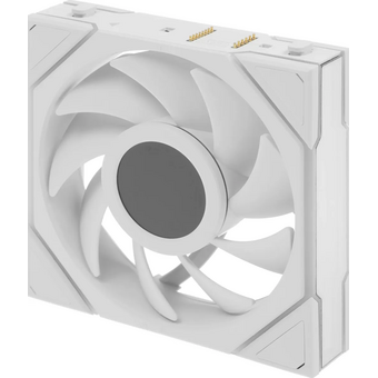  Вентилятор Lian-Li Uni Fan TL Wireless LCD 120 LCD ARGB (G99.12TLLCD1W1W.R0) 120х124x28 белый 4-pin 27дБ Ret 