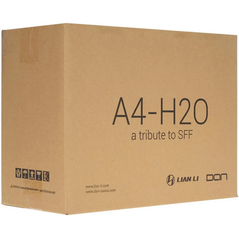  Корпус Lian-Li A4H2O (G99.A4H2OX4.R0) черный без БП miniITX 1xUSB3.1 audio 