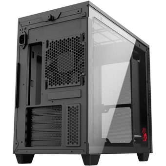  Корпус Bloody BD-CC117F черный без БП mATX 5x120mm 1xUSB2.0 1xUSB3.0 audio bott PSU 