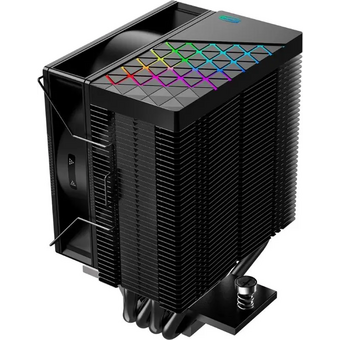  Кулер PcCooler R400 BK ARGB (R400-BKAWYX-US) Soc-AM5/AM4/1200/1700/1851 черный 4-pin 18-30dB Al+Cu 180W Ret 