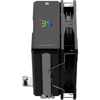  Кулер Thermalright Assassin X 120 R Digital Black LGA115X/1200/1700/1851 (120mm PWM Fan, 4 тепл. трубки 6мм) / TRAX120RDB 