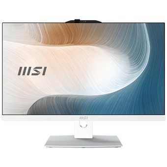  Моноблок MSI Modern AM272P 12M-1041XRU (9S6-AF8212-1041) Intel Core i5-1235U/16Gb/SSD1Tb/27"/IPS/FHD/60Hz/KB/M/NoOS/White 