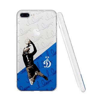  Силиконовый чехол DesignOnCase для iPhone 7 Plus/8 Plus (Айфон 7 плюс 8 плюс), Динамо: Л. Яшин 