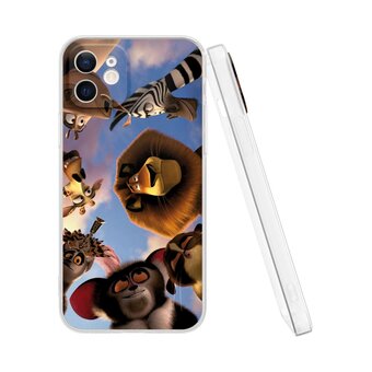  Силиконовый чехол  DesignOnCase для iPhone 12 (Айфон 12 ), Мадагаскар 