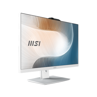  Моноблок MSI Modern AM272P 12M-1245RU (9S6-AF8212-1245) 27" Full HD i5 1235U (1.3) 16Gb SSD500Gb Iris Xe W11P GbitEth 120W клавиатура мышь Cam белый 