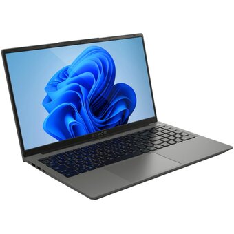  Ноутбук Rikor ARZ EBF876F5 103.1 15,6" FHD IPS 300N/R5-5560U/16Gb/512Gb SSD/UMA/RJ45/W11 Pro/Dark Grey 