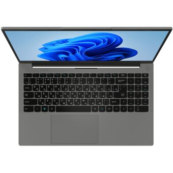  Ноутбук Rikor ARZ EBF876F5 103.1 15,6" FHD IPS 300N/R5-5560U/16Gb/512Gb SSD/UMA/RJ45/W11 Pro/Dark Grey 