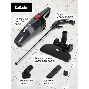  Пылесос BBK BV2901 черный/красный 