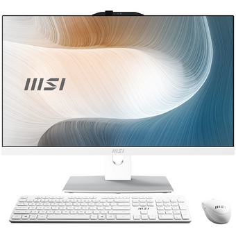  Моноблок MSI Modern AM242P 1M AiO (9S6-AE0722-1476) 23,8" FHD (1920x1080)IPS AG Non-touch, 3-100U (1.2GHz), 8Gb DDR5(1*8GB), 512GB SSD M.2, Intel UHD 