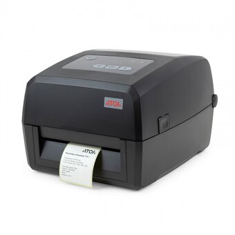  Термопринтер Атол TT44 (60112) 300dpi 152мм/с/USB/RS232/Eth для печ.накл. черный 