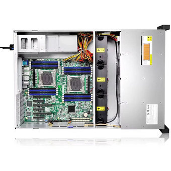  Корпус Gooxi RMC4124-670-HSE-D (0.94.004.0032), 4U 24bay chassis,Expander backplane rear 2*2.5"SAS/SA 