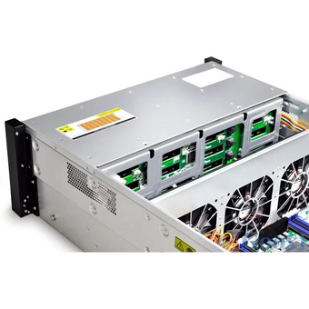  Корпус Gooxi RMC4124-670-HSE-D (0.94.004.0032), 4U 24bay chassis,Expander backplane rear 2*2.5"SAS/SA 