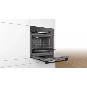  Встраиваемый комплект Bosch HBF534EB0Q + PUE611BB5E черный/черный 