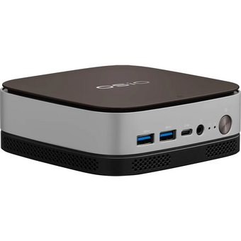  Неттоп OSIO BaseLine B51i-012 Intel Core i3 1215U, DDR4 16ГБ, 512ГБ(SSD), Intel UHD Graphics, Windows 11 Pro, коричневый и серебристый 