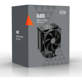  Кулер PcCooler R400 BK (R400-BKNWYX-US) Soc-AM5/AM4/1200/1700/1851 черный 4-pin 18-30dB Al+Cu 180W Ret 