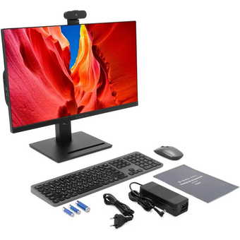  Моноблок Digma Pro Vision DM23P3-8CXW03 23.8" Full HD i3 1215U (1.2) 8Gb SSD256Gb UHDG CR Windows 11 Pro Eth WiFi BT 90W клавиатура мышь Cam черный 