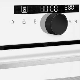  Духовой шкаф MAUNFELD EOEH7613W Glossy 