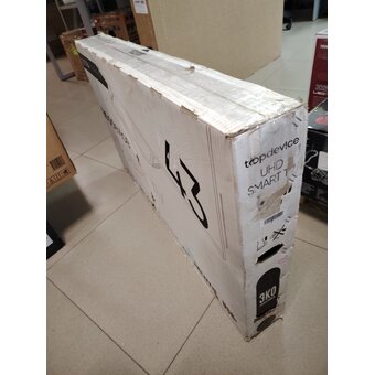  УЦ Телевизор Topdevice TDTV43BS05UBK черный (плохая упаковка, б/у, нет документации, нет кабеля, замена мат. платы) 