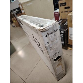  УЦ Телевизор Topdevice TDTV43BS05UBK черный (плохая упаковка, б/у, нет документации, нет кабеля, замена мат. платы) 
