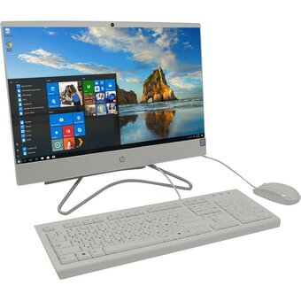  Моноблок HP 200 G4 (6D417EA) 21.5" Full HD, Intel Core i5 1235U, 8ГБ DDR4, 512ГБ SSD, Free DOS белый 