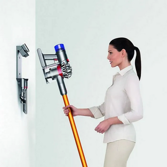  Пылесос Dyson V8 Absolute SV25 (476596-01) silver/yellow 