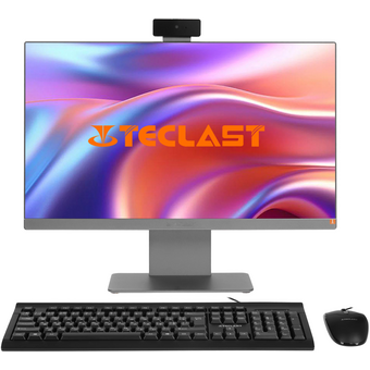  Моноблок TECLAST V24 Air (V24 AIR 12600HX16G512FKRU) 23.8" Full HD, Intel Core i5 12600HX, 16ГБ DDR4, 512ГБ SSD, Windows 11 Pro, серый 