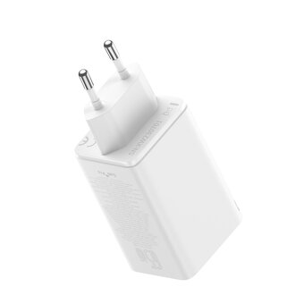  СЗУ Baseus GaN6 Pro (P10162701213-00) 65W EU Moon White 