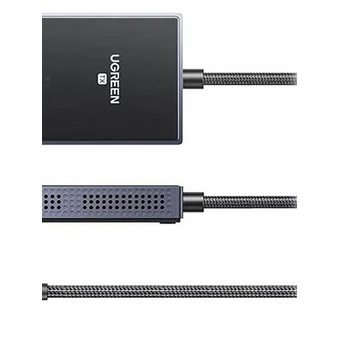  Зарядное устройство UGREEN CM737 (35031A) Wireless HDMI Transmitter and Receiver Gray 