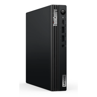  Неттоп Lenovo ThinkCentre Tiny M70q-5 slim (12TD0041UM) i7 14700T (1.3) 16Gb SSD512Gb UHDG 770 W11P GbitEth WiFi BT 135W kb мышь клавиатура черный 