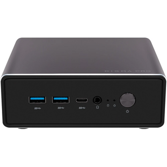  Неттоп Digma Pro Minimax U1 (DPP5-ADXW05) i5 1235U (1.3) 16Gb SSD512Gb Iris Xe Windows 11 Pro GbitEth WiFi BT 60W темно-серый/черный 