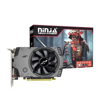  Видеокарта Ninja (Sinotex) RX560 4GB (AJRX56045F) GDDR5 128bit DVI DP HDMI 1Fan RTL 