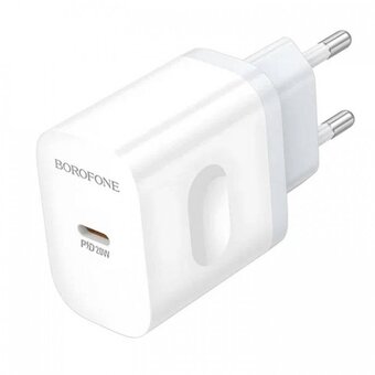  СЗУ BOROFONE BA99A Breeze single port PD20W C to iP EU белый 