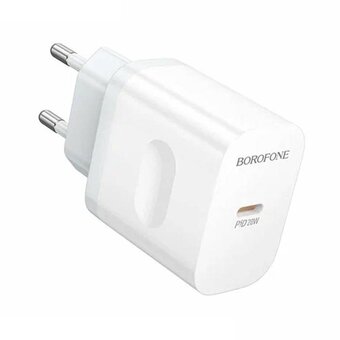  СЗУ BOROFONE BA99A Breeze single port PD20W C to iP EU белый 