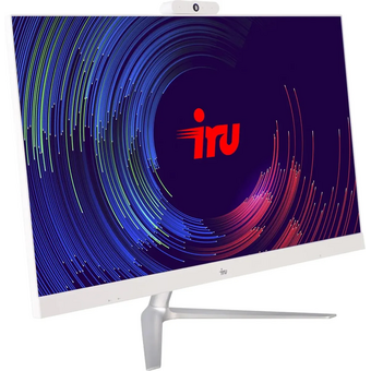  Моноблок IRU Tactio 23IBWP (2097970) 23.8" Full HD i3 5005U (2) 8Gb SSD256Gb HDG5500 FreeDOS GbitEth WiFi BT 60W Cam белый 1920x1080 